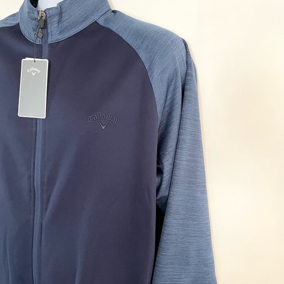 NWT Callaway Men's Golf Full Zip Track Jacket - Picture 8 of 13